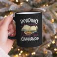Book Reading Reading Can Seriously Damage Your Ignorance Graphic Print Coffee Mug