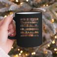 Book Book Shelves Library Graphic Print Coffee Mug