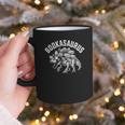 Book T-Rex Dino Bookworm Reading Book Dinosaur Graphic Print Coffee Mug