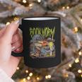 Graphic Book Worm Monster Horror Reading Book Lover Graphic Print Coffee Mug