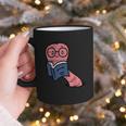 Book Worm Pun Read Reading Librarian America Men Women Kids Graphic Print Coffee Mug