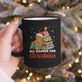 All Booked For Christmas Gingerbread Christmas Tree Book Kid Graphic Print Coffee Mug