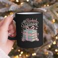 All Booked For Valentines Stacked Books Graphic Print Coffee Mug