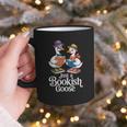 Bookish Goose Cute Geese With Hats Reading Books Graphic Print Coffee Mug