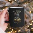 Bookish Quote I Am a Book Dragon Not a Worm Reading Book Graphic Print Coffee Mug