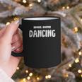 Books Coffee Dancing Graphic Print Coffee Mug