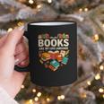 Books Are My Love Language Reading Lover Librarian Valentine Graphic Print Coffee Mug