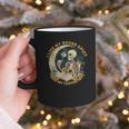 I Like My Books Spicy & My Coffee Icy Skeleton Read Book Graphic Print Coffee Mug