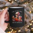 I Like My Books Spicy And My Coffee Icy Skeleton Graphic Print Coffee Mug I Like My Books Spicy And My Coffee Icy Skeleton Graphic Print Coffee Mug
