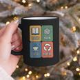 Books Yarn Coffee Repeat Crocheting Graphic Print Coffee Mug Books Yarn Coffee Repeat Crocheting Graphic Print Coffee Mug