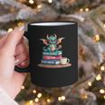 Bookworm Book Dragon Read Books Be Kind Stay Weird Graphic Print Coffee Mug