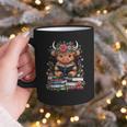 Bookworm Cute Baby Highland Cow Reading Book Graphic Print Coffee Mug Bookworm Cute Baby Highland Cow Reading Book Graphic Print Coffee Mug