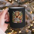 Bookworm Cute Highland Cow Reading Book Graphic Print Coffee Mug Bookworm Cute Highland Cow Reading Book Graphic Print Coffee Mug