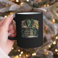 Bookworm Dragons Reading Book Dragons And Books Graphic Print Coffee Mug