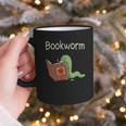 Bookworm Worm Reading Book Lover Read Books Librarian Graphic Print Coffee Mug