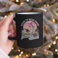 Born To Read Book Forced To Read Emails Skeleton Graphic Print Coffee Mug
