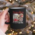 Born To Read Forced To Work Santa Christmas Book Lover Retro Graphic Print Coffee Mug Born To Read Forced To Work Santa Christmas Book Lover Retro Graphic Print Coffee Mug