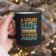 Borrow Books A Library A Day Keeps The Boredom Away Reading Graphic Print Coffee Mug