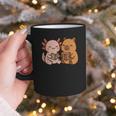 Capybara Axolotl Kawaii Kids Anime Book Lover Reading Graphic Print Coffee Mug Capybara Axolotl Kawaii Kids Anime Book Lover Reading Graphic Print Coffee Mug