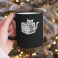 Cat Book Humor How To Train Your Human Graphic Print Coffee Mug Cat Book Humor How To Train Your Human Graphic Print Coffee Mug