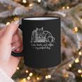 Cats Books And Coffee – My Perfect Day Cat Lover Graphic Print Coffee Mug