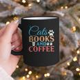 Cats Books And Coffee Graphic Print Coffee Mug Cats Books And Coffee Graphic Print Coffee Mug