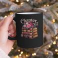 Chapter 67 Floral Book Stack Graphic Print Coffee Mug