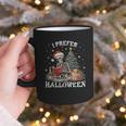 Christmas Outfit I Prefer Halloween Book Reading Skeleton Graphic Print Coffee Mug Christmas Outfit I Prefer Halloween Book Reading Skeleton Graphic Print Coffee Mug