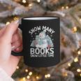 Christmas Reading Snowman So Many Books Men Women Kids Graphic Print Coffee Mug