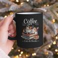 Coffee Cats And Books Cozy Calico Reader Love Cute Cat Graphic Print Coffee Mug Coffee Cats And Books Cozy Calico Reader Love Cute Cat Graphic Print Coffee Mug
