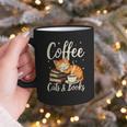 Coffee Cats And Books Lover For Women & Men Coffee Graphic Print Coffee Mug Coffee Cats And Books Lover For Women & Men Coffee Graphic Print Coffee Mug