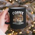 Coffee Cats And Books Cats And Reading Lovers Graphic Print Coffee Mug Coffee Cats And Books Cats And Reading Lovers Graphic Print Coffee Mug
