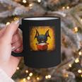 Colorful Sketch Oil Painting Of A Bat Reading Book Graphic Print Coffee Mug Colorful Sketch Oil Painting Of A Bat Reading Book Graphic Print Coffee Mug