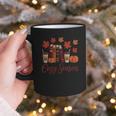 Cozy Season Autumn Leaves Books Pumpkins Fall Halloween Graphic Print Coffee Mug