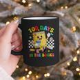 Cute 100 Days In The Books Groovy Boy Girl Teacher Graphic Print Coffee Mug