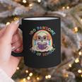 Cute 100th Day Of School 100 Days Dog Reading Book Rainbow Graphic Print Coffee Mug