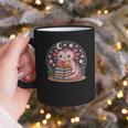Cute Axolotl Reading Books Cozy Night Aesthetic Graphic Print Coffee Mug