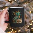 Cute Kawaii Dragon Fantasy Book Lover Book Nerd Graphic Print Coffee Mug Cute Kawaii Dragon Fantasy Book Lover Book Nerd Graphic Print Coffee Mug