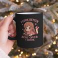 Cute Reading Outfit Book Lover Tee For Women Who Read Graphic Print Coffee Mug