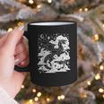 Dark Academia Fantasy Dragon Book Lover Bookish Goblincore Graphic Print Coffee Mug