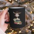 Donkey Reading Book Read Books Be Kind Stay Weird Librarian Graphic Print Coffee Mug
