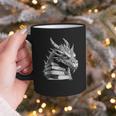 Dragon Book Graphic Print Coffee Mug