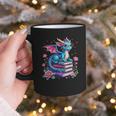 Dragons And Books Dragon Reading Book Lover Girl Bookworm Graphic Print Coffee Mug Dragons And Books Dragon Reading Book Lover Girl Bookworm Graphic Print Coffee Mug
