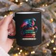 Dragons And Books Dragonworm Book Lover Reading Graphic Print Coffee Mug