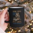 Drink Coffee Read Books Pet Cats Be Happy Bookworm Graphic Print Coffee Mug Drink Coffee Read Books Pet Cats Be Happy Bookworm Graphic Print Coffee Mug