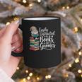Easily Distracted By Books And Gnomes Graphic Print Coffee Mug