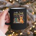 Easily Distracted By Cats And Books Book & Cat Lover Graphic Print Coffee Mug Easily Distracted By Cats And Books Book & Cat Lover Graphic Print Coffee Mug