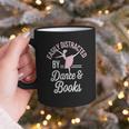 Easily Distracted By Dance And Books Ballet Fun Graphic Print Coffee Mug Easily Distracted By Dance And Books Ballet Fun Graphic Print Coffee Mug