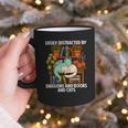 Easily Distracted By Dragons Books Cats Fantasy Book Lover Graphic Print Coffee Mug Easily Distracted By Dragons Books Cats Fantasy Book Lover Graphic Print Coffee Mug