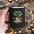 Easily Distracted By Plants And Books Graphic Print Coffee Mug